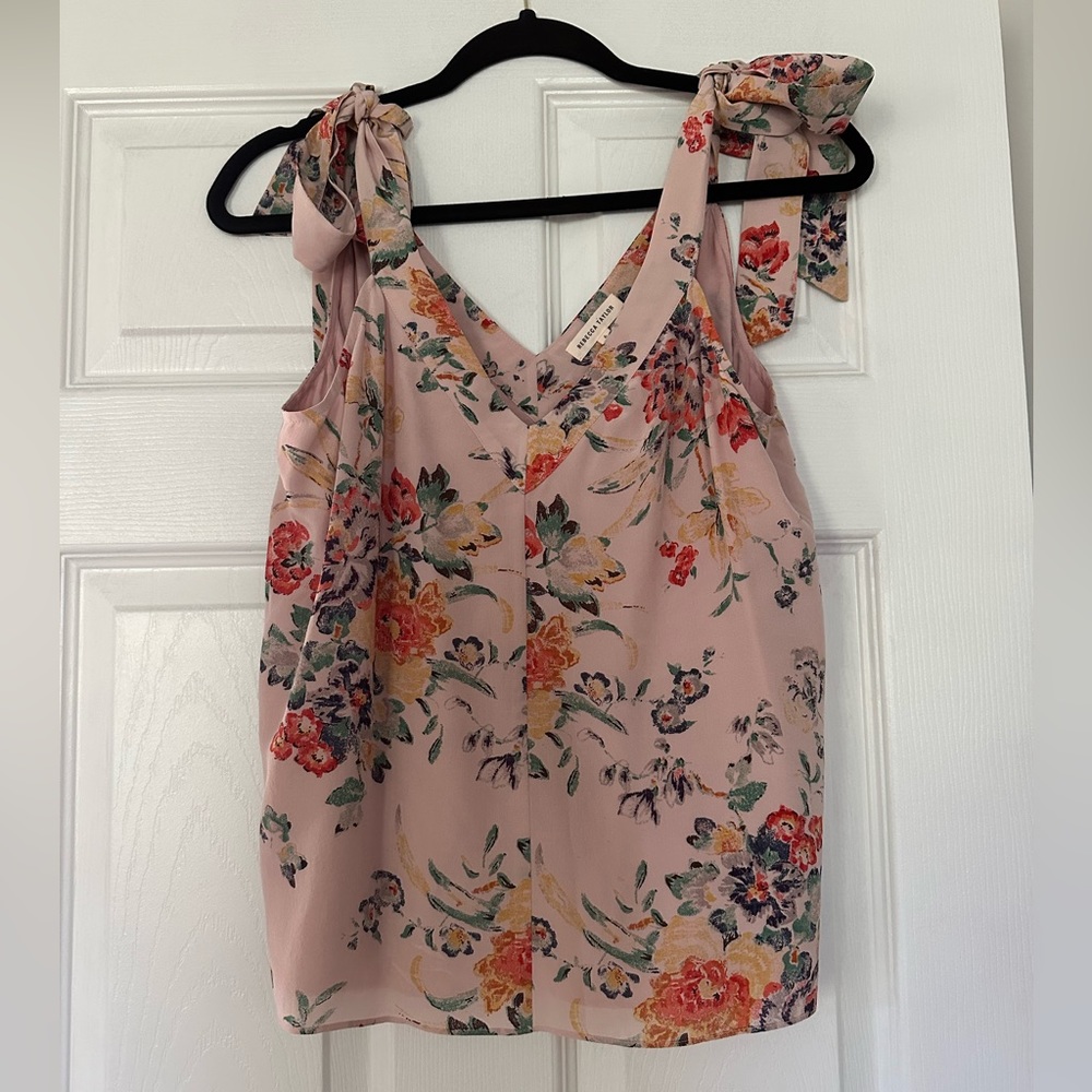 Rebecca Taylor floral top size 6
